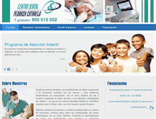 Tablet Screenshot of cdentalpedraza.com